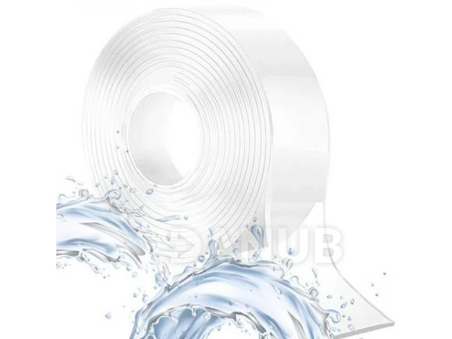 Oboustranná Nano páska 8m - průhledná