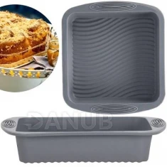 Silikonová forma na pečení - 26,5 x 21 x 5 cm