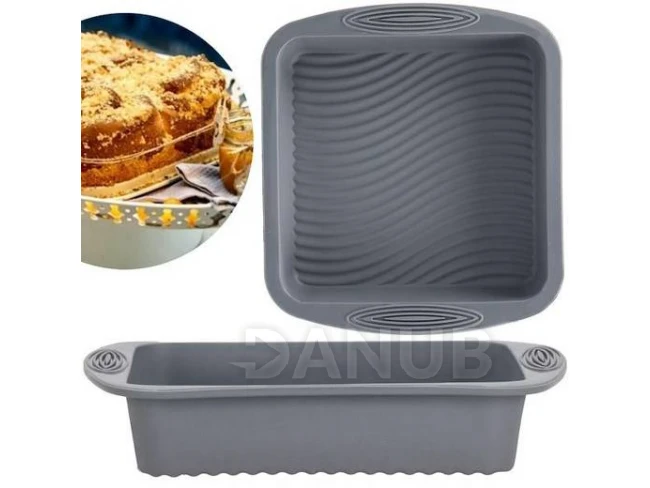 Silikonová forma na pečení - 26,5 x 21 x 5 cm