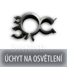 Univerzální úchyt na okap pro vánoční osvětlení