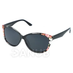 Dámské polarizační brýle Flowers - Black