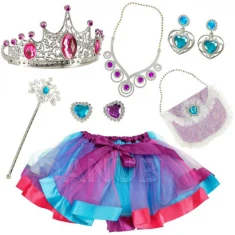Kostým princezna + doplňky