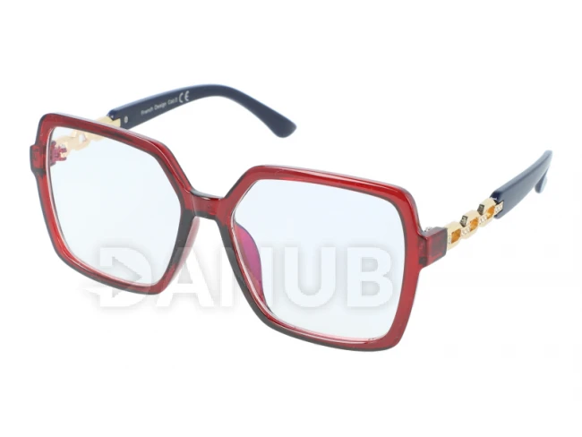 Brýle na počítač Blue Light - Modern Woman Red/Blue