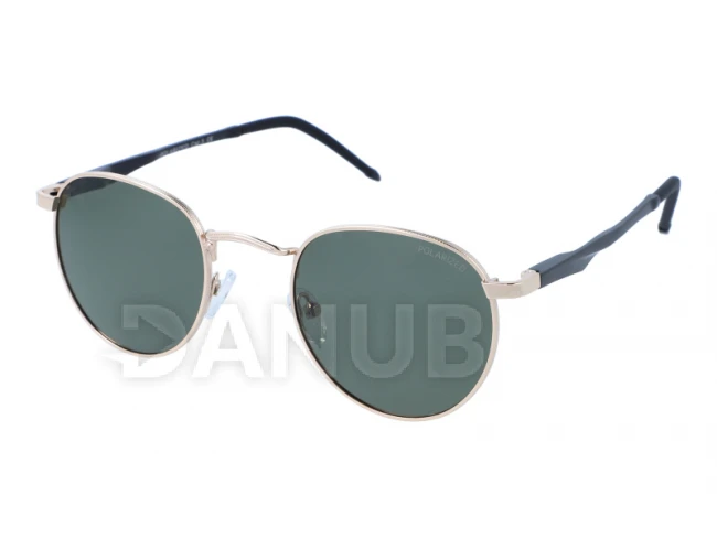 Pánské polarizační brýle Hugo - gold/black