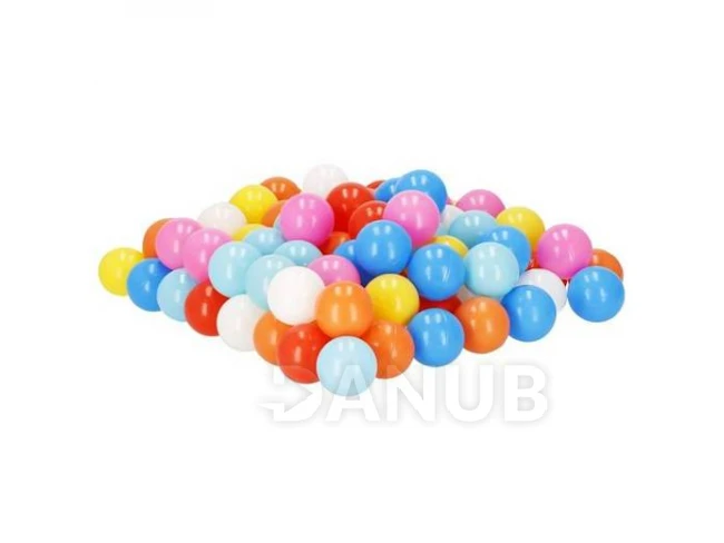 Míčky do suchého bazénu - 100 ks - pestrobarevné