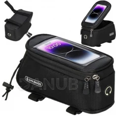 Taška na kolo s držákem na telefon - vodotěsná