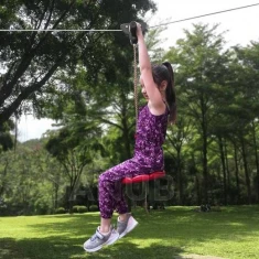 Zip-line pro děti do zahrady - sjezd na laně - do 120 kg