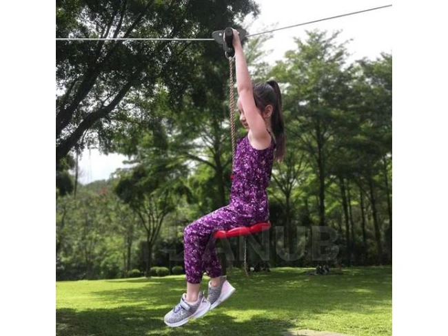 Zip-line pro děti do zahrady - sjezd na laně - do 120 kg