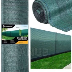 Stínicí síť - 63% stínění - 1,5x10m - 65g/m2 - zelená