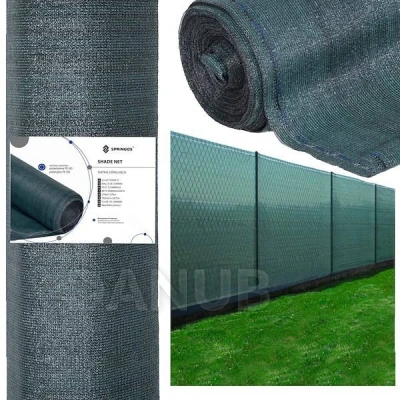 Stínící síť - 62% stínění - 1,5x25m - zelená