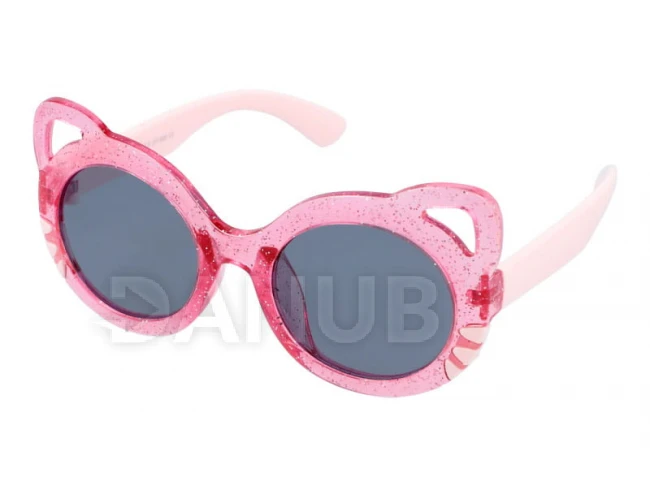 Dětské polarizační brýle Meow - Pink