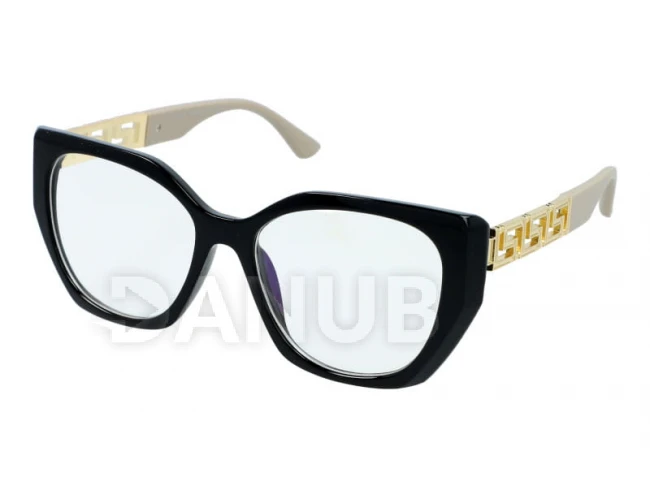 Brýle na počítač Blue Light Chains - Black/Gold/Brown