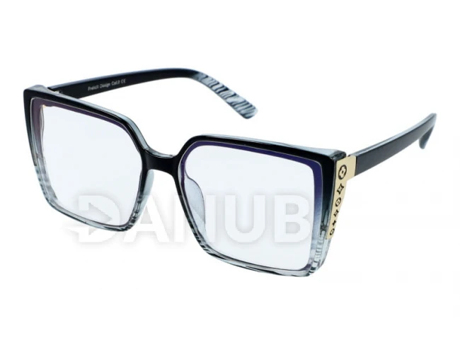 Brýle na počítač Blue Light Luxury - black/transparent