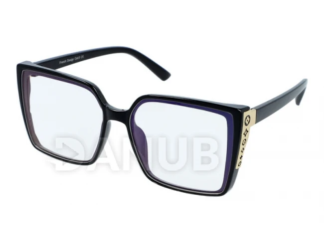 Brýle na počítač Blue Light Luxury -Black