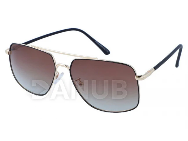 Pánské polarizační brýle Luxury Style - Gold/Brown