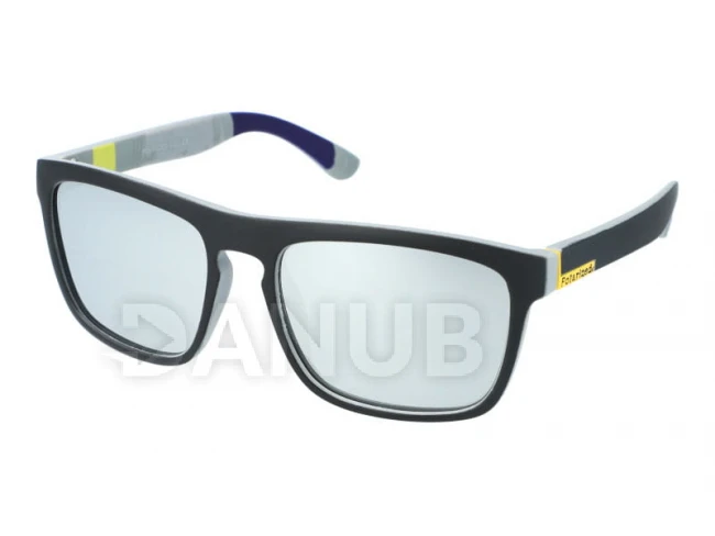 Polarizační brýle Colour Joy - Silver/Black - matné