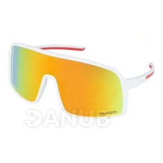 Sportovní polarizační brýle Be Active - White/Red