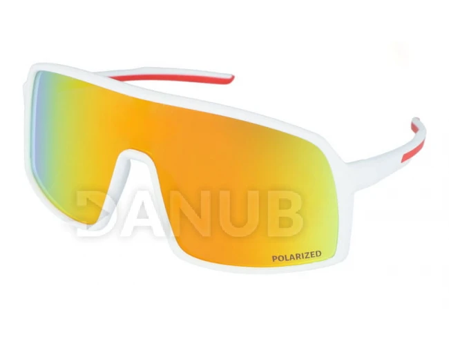 Sportovní polarizační brýle Be Active - White/Red