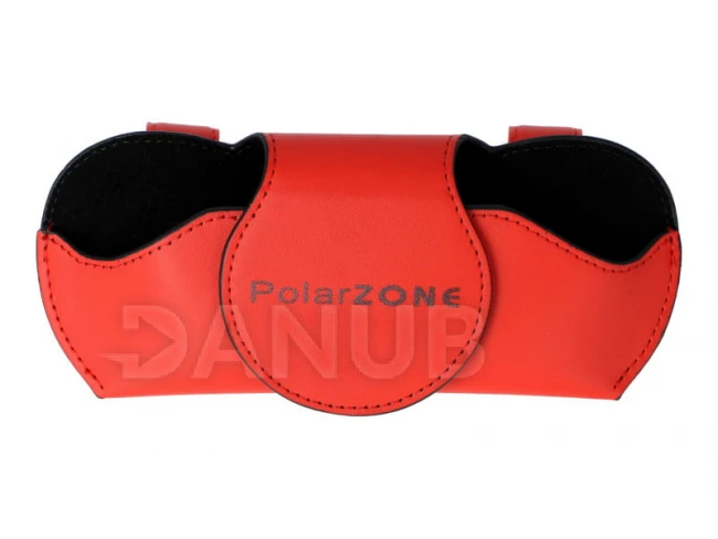 Univerzální pouzdro na brýle do auta - červené