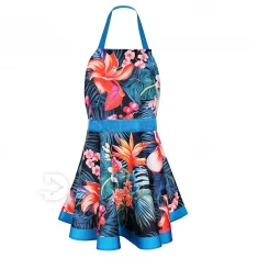 Zástěra pro ženu - Paradise Blue