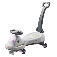 LED odrážedlo Swing FIX S1 s rukojetí - Max. 65 kg - šedé