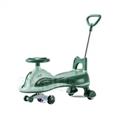 LED odrážedlo Swing FIX S2 s rukojetí - Max. 100 kg - zelená