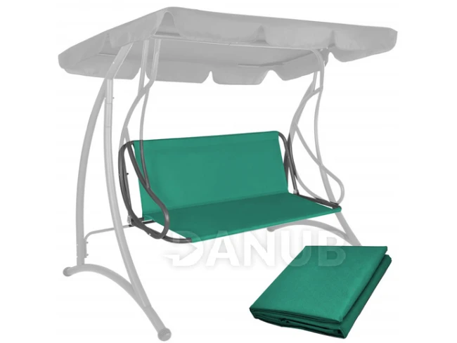 Sedátko na zahradní houpačku - 130 x 100 cm - tyrkysové