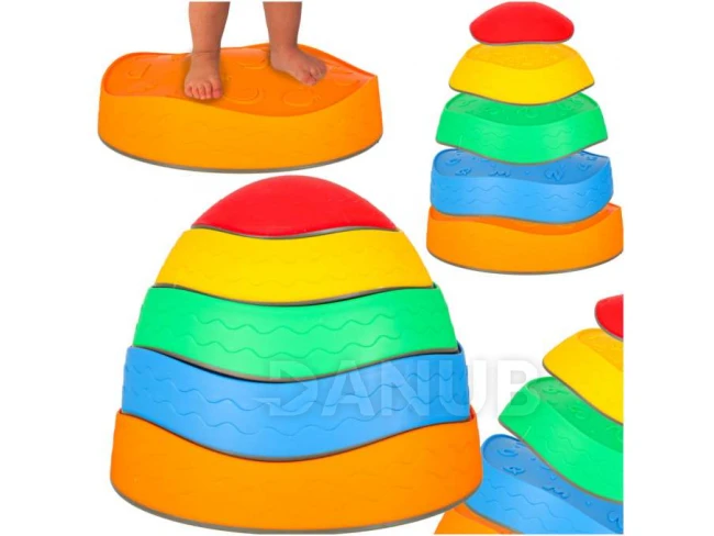 Senzorická dráha říční kameny - 5 ks