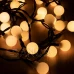 Vánoční led světelný řetěz vnitřní - 50led - 4m teplá bílá