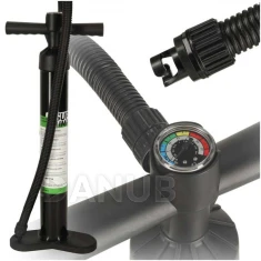 Vysokotlaká pumpa pro SUP s tlakoměrem