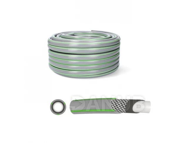 Zahradní hadice - 30m - šedá