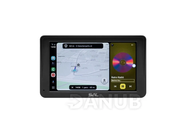 Inteligentní multimediální centrum do auta, 7" LCD, CarPlay, Android Auto, Mirror Link