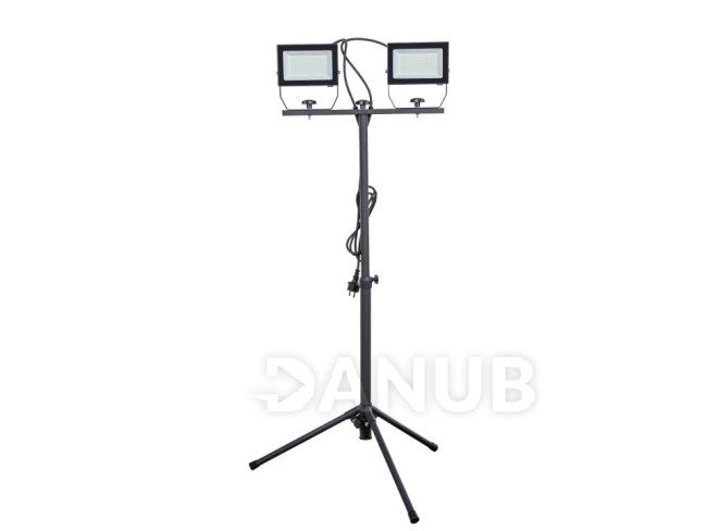 LED reflektor "Ispot" 2 x 50W stojanový - 2 x 5000 lm - 1.5m kabel LED reflektor "Ispot" 2 x 50W stojanový - 2 x 5000 lm - 1.5m kabel