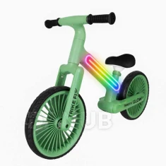 Odrážedlo Trike Fix Glow LED - zelené