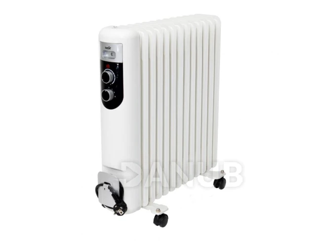 Olejový radiátor, 13 článků, 2500 W Olejový radiátor, 13 článků, 2500 W