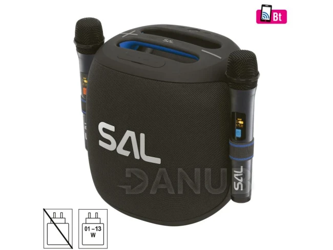 Přenosný Boom-Box - vysoce výkonný stereo zvukový systém