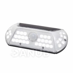 Solární LED reflektor se senzorem pohybu - 300 lm/6000 K