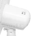 Stojanový ventilátor, bílá barva, 40 cm, 45 W