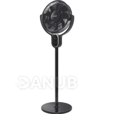 Stojanový ventilátor, diaľkový ovládač, 40 cm, 25W