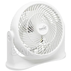 Stolní / nástěnný turbo ventilátor, 20 cm, 30 W, bílá