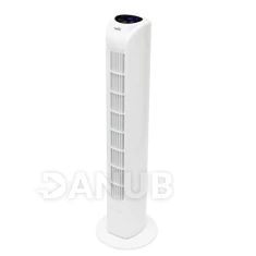Stropní ventilátor s dálkovým ovladačem, bílá barva, 79 cm, 45 W