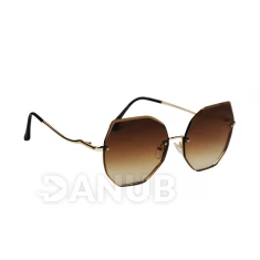 Dámské sluneční brýle Sharp Edges BROWN