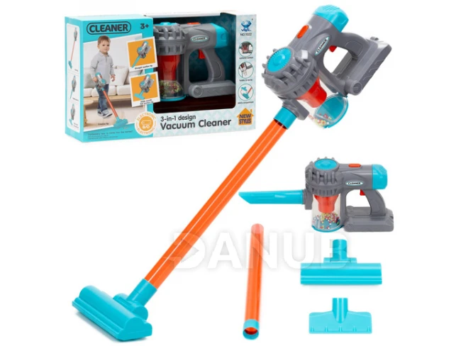 Dětský ruční vysavač - na baterie - interaktivní hračka pro děti se zvukem