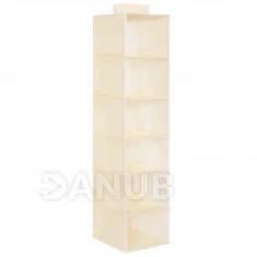 Závěsný organizér - krémový