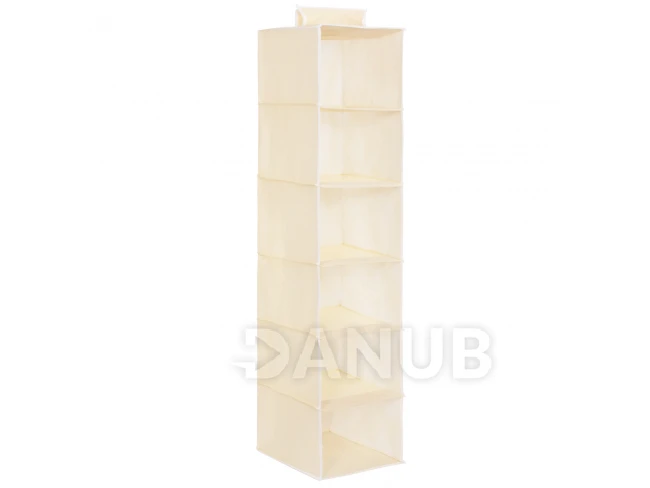 Závěsný organizér - krémový