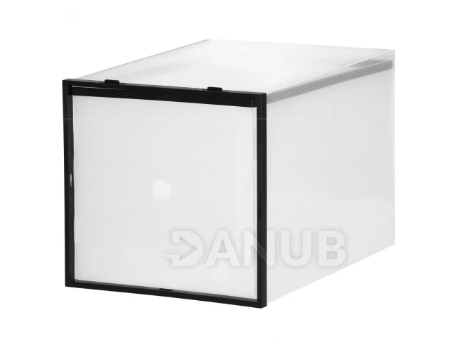 Box na boty - vysouvací - průsvitný