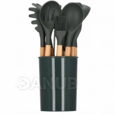 Kuchyňské nářadí - sada - 12 ks - grafitová