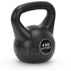 Kettlebell - 4 kg - černý