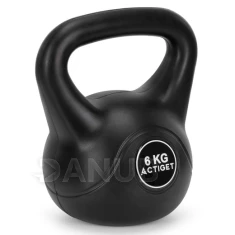 Kettlebell - 6 kg - černý