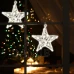 LED dekorace do okna, akrylová hvězda
